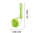 thumbnail image 6 of Shampoo Brush Kadlawus Under $5 ! Long Handle Scalp Massager Hair Washing Tool Liquid Dispenser Pet Bath Cleaning Head Scrubber Stress Relief, 6 of 9