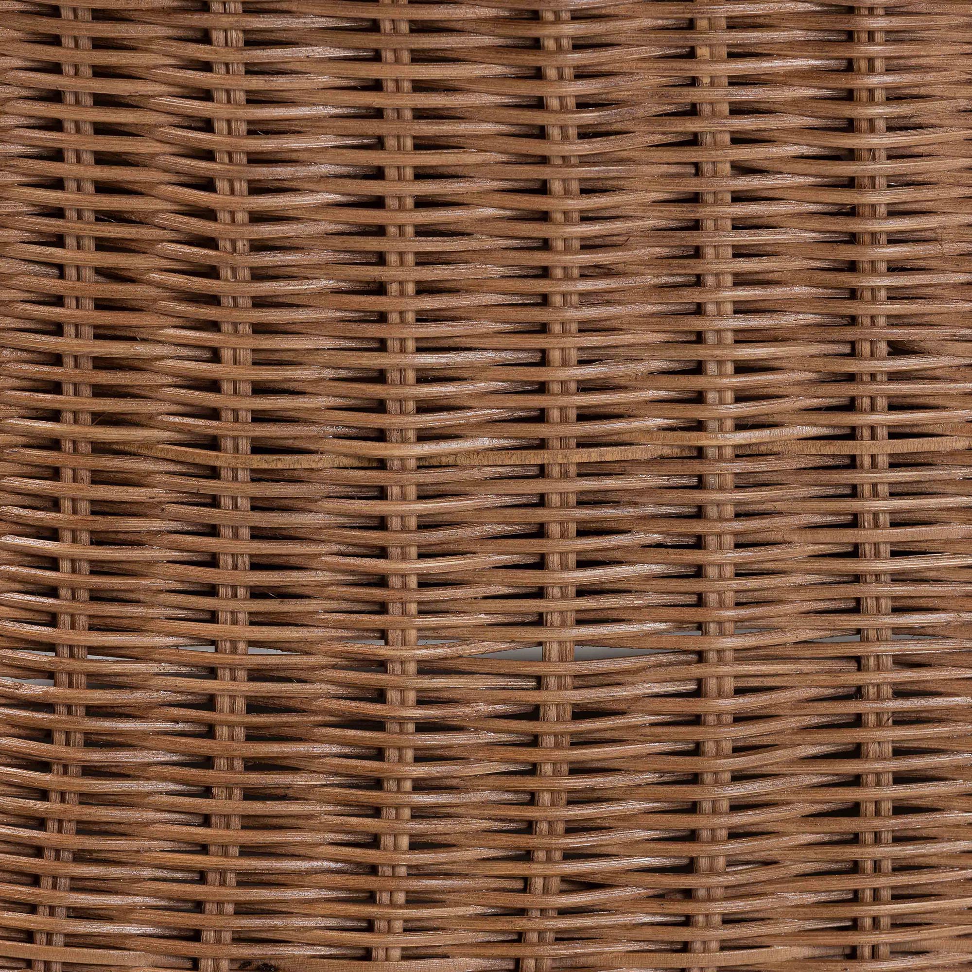 bali & pari Detta Boho Footstool, Peanut Brown