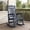Dark Blue, variant on Oversized HDPE Outdoor Rocking Chair, All-Weather High Back Porch Rocker, 1-Pack, Dark Green