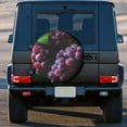 thumbnail image 3 of Kdxio Grape for Tire Cover Wheel Protectors Tyre Covers Weatherproof Wheel Covers Universal Fit for Trailer Rv SUV Truck Camper Travel Trailers 17 inch, 3 of 8