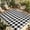 Black, variant on 4' x 6' Outdoor Rug, Farmhouse Checkered Outdoor Washable Rug Large Floor Carpet, Black White Buffalo Plaid Non Shedding Area Rug for Outside Patio RV Porch Deck Balcony Camping Living Room