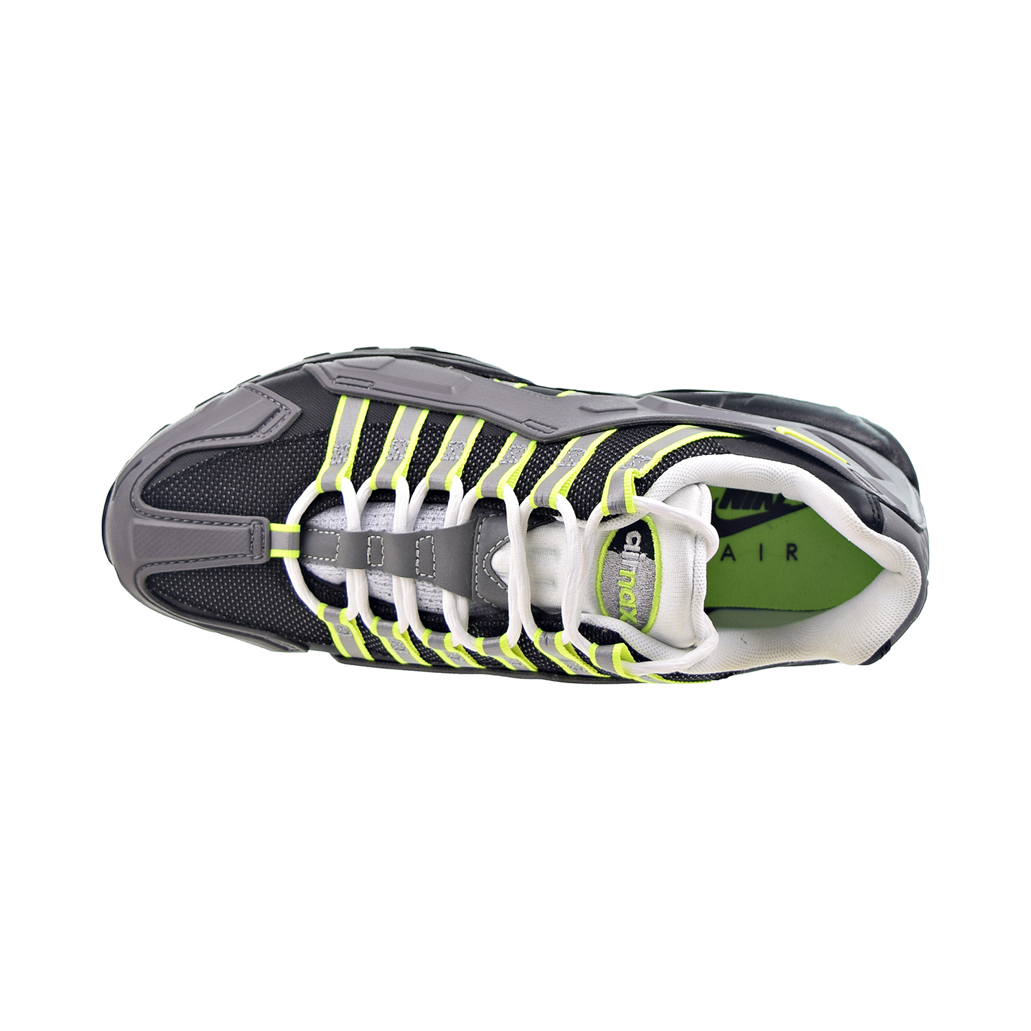 Nike Air Max 95 NDSTRKT AM 95 Men's Shoes Black-Neon Yellow-Medium Grey cz3591-002 - image 5 of 6