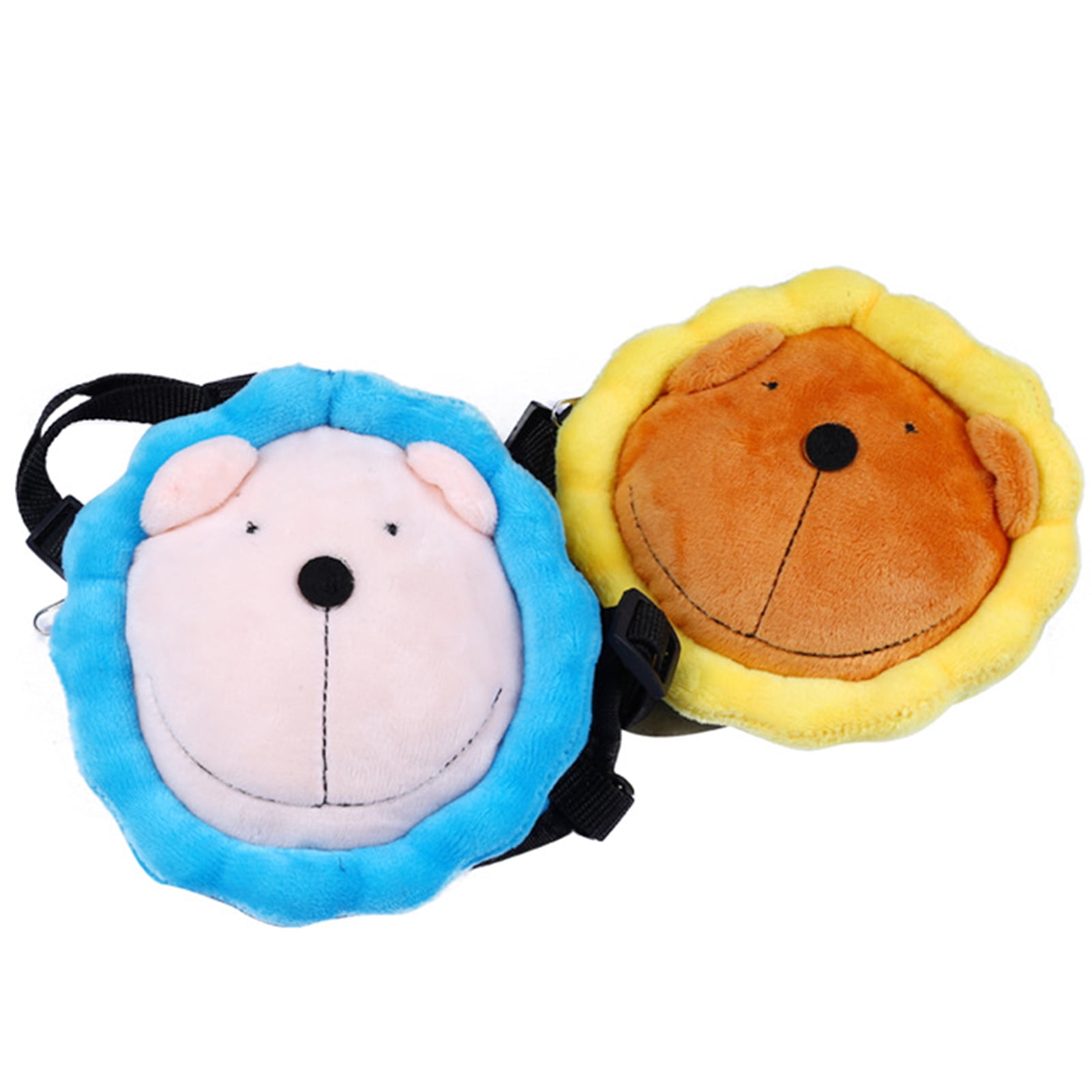 Spring Park Pet Dog Cartoon Backpack Harness With Leash Puppy Dog Cute Animal Back Pack Saddle Bags With Traction Leash For Dog Outdoor Training Walking Walmart Com Walmart Com