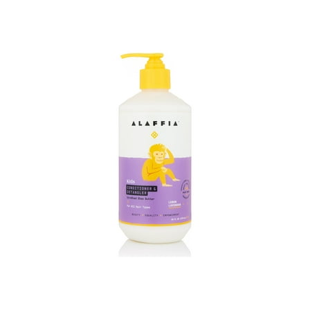 Alaffia Baby & Kids Conditioner & Detangler, Lemon Lavender 16oz