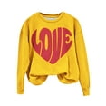 thumbnail image 5 of Patlollav Womens Valentine's Day Long Sleeve Sweatshirts, 5 of 6