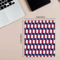 thumbnail image 3 of Texas Flag America Square Mousepad With Stitched Edges Mouse Mat For Gaming Office Laptop Computer Men Women 11.8"X19.8", 3 of 7