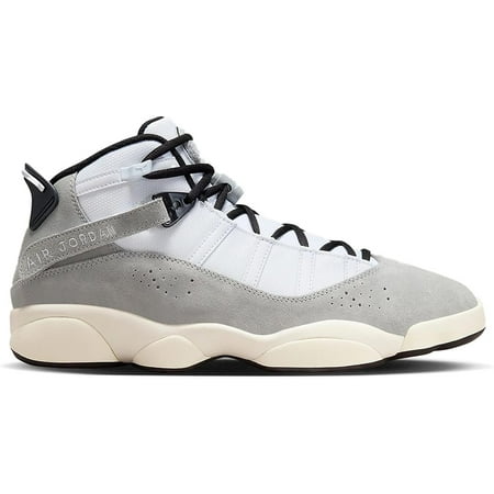 Jordan Mens Air Jordan 6 Rings Basketball Sneakers,Cement Gray,7.5