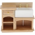 thumbnail image 3 of Diy 1:12 Escala Muñeca Muebles Baño Kit Fregadero, 3 of 5