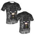 thumbnail image 2 of Batman Men's T Shirt 3D Graphic Hip Hop Unisex Tees Tops Casual Stylish Crew Neck Short Sleeve, 2 of 8