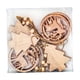 thumbnail image 1 of 10 piezas de árbol de Navidad de madera hueco colgante accesorio decoración navideña árbol y reno, 1 of 9