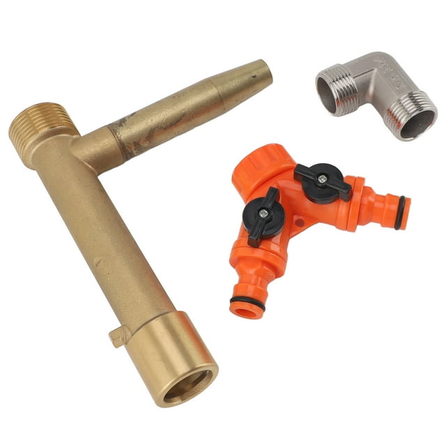 Quick Water Intake Valve Key, Durable Construction Quick Coupler Valve Hose G1 Male Thread Brass For Underground Irrigation