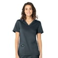thumbnail image 1 of Landau ProFlex Tailored Fit Stretch 2-Pocket V-Neck Scrub Top for Women 4168, 1 of 1