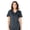 GRAPHITE, variant on Landau ProFlex Tailored Fit Stretch 2-Pocket V-Neck Scrub Top for Women 4168