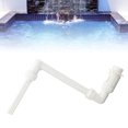thumbnail image 1 of Fontaine de Piscine, Cascade en PVC Simple Blanche pour Étang, 1 of 8