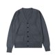 thumbnail image 1 of Chaquetas y abrigos casuales de manga larga sin capucha para mujer, cárdigan de punto de color liso con botones, doble bolsillo, chaqueta informal de manga larga con capucha, top de algodón para mujer, 1 of 3
