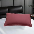 thumbnail image 4 of 18.90x29.13 Inch Stretch Pillow Cases - Jersey Knit & Envelope Closure Pillowcases with Ultra Soft T-Shirt Like Polyester Blend - Suitable for Queen or Standard Size, 4 of 9