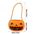 thumbnail image 3 of Nrmvnmi 2024 1pc Halloween Trick Or Treat Bags Halloween Trick or Treat Bucket Pumpkin Candy Large Cloths Bags Face Halloween Bucket Multipurpose Goodie Bag For Kids, 3 of 6