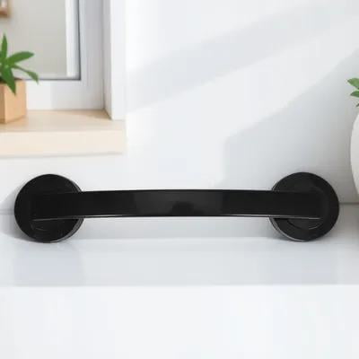 LOLIPPYY Black ABS Shower Handles for Elderly Safety Grab Bar Multifunctional Towel Bar for Bathroom 22.5 inch