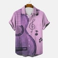 thumbnail image 4 of DGMIOCS Chemise pour Homme Invitée de Mariage Coupe Régulière Résistante aux Plis Chemise Polyvalente Violet Pâle L, 4 of 4