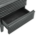 thumbnail image 5 of Modway Render Two-Drawer Particleboard Wood Nightstand in Charcoal, 5 of 7