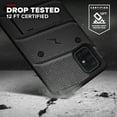 thumbnail image 2 of ZIZO BOLT Series for Galaxy A51 5G Case with Screen Protector Kickstand Holster Lanyard - Black, 2 of 6