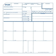 Identicator Applicant Fingerprint Cards, Pack of 250, FBI Standard Form No. FD-258