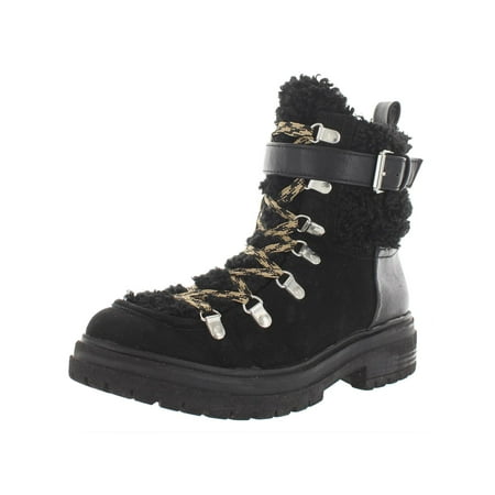 

Circus by Sam Edelman Womens Gretchen Faux Leather Plaid Combat Boots