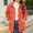Red, variant on jsaierl Women's Wool Blend Color Block Button Down Solid Long Sleeve Oversized Shacket Jacket Coat
