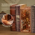thumbnail image 2 of Tradeopia Puzzle en bois 3D – Kit DIY Le Rythme Secret Bibliothèque Miniature, 2 of 6