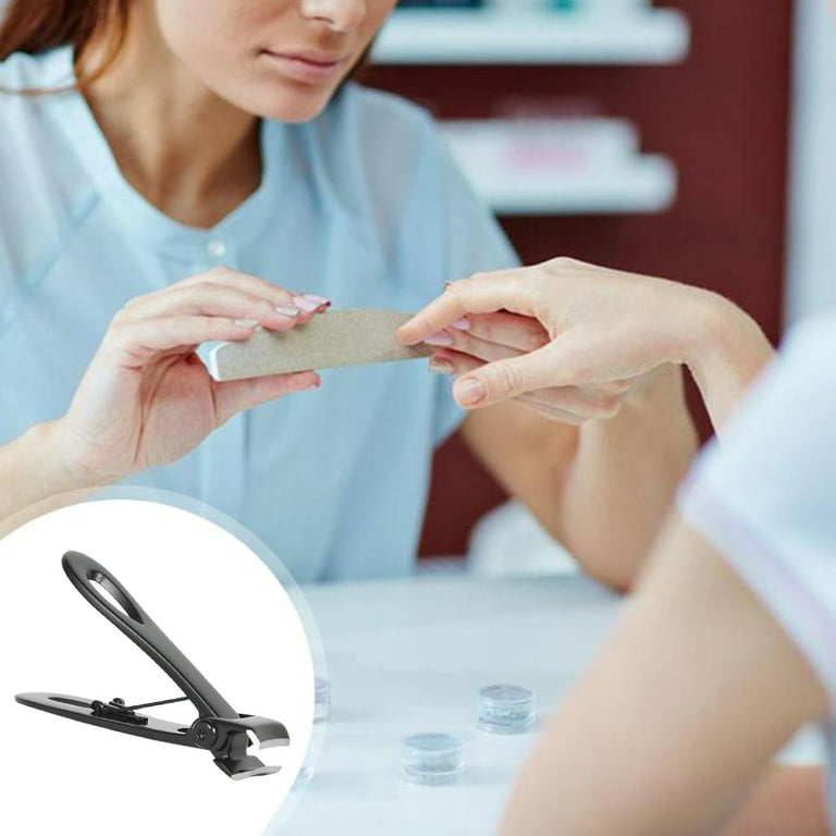FUMAX Toenail Clippers for Seniors Thick Toenails, Heavy Duty Nail Clippers  15mm Wide Jaw Opening, Large Toe Nail Clippers with Nail File for Thick
