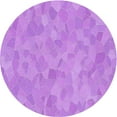 thumbnail image 1 of Ahgly Company Machine Washable Indoor Round Transitional Violet Purple Area Rugs, 3' Round, 1 of 7