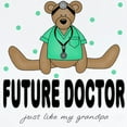 thumbnail image 2 of CafePress - Future Doctor Like Grandpa Baby Infant Bodysuit - Baby Light Bodysuit, Size Newborn - 24 Months, 2 of 4