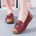 thumbnail image 2 of Wensltd Fashion Loafers Shoes Women Wide Width Bowknot Soft Sole Soft Shoes for Daily Comfort, 2 of 9
