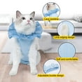 thumbnail image 3 of 1 pieza de traje de esterilización/castración transpirable para gatos para las cuatro estaciones, estilo de encaje posoperatorio, ropa para gatos hembras, anti-heridas, 3 of 5