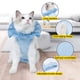 thumbnail image 3 of Traje de esterilización/castración transpirable para gatos, ropa postoperatoria de estilo de encaje para gatos femeninos, anti-añadir heridas, 1 Uds., 3 of 5