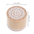 thumbnail image 4 of 6pcs Retro Wooden Round Seals Decorative Scrapbook Stamps (Random Style), 4 of 8