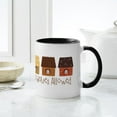thumbnail image 6 of CafePress - No Wolves Allowed Mugs - 11 oz Ceramic Mug - Novelty Coffee Tea Cup, 6 of 6