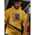 thumbnail image 2 of Eclipse Planet Techno Style Hoodie Men -Image by Shutterstock, Male 3X-Large, 2 of 4