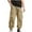 Khaki, variant on Mlzmgr Cargo Pants for Men with Multi Pockets Loose Fitted Pants Summer Outdoor Active Camping Pants
