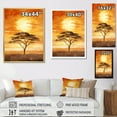 thumbnail image 4 of Designart "Savanna'S Tree Whisper IV" Tree African Wall Art Prints, 4 of 7