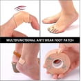 thumbnail image 5 of 6pcs Heel Sticker Tape Bandage Roll Blister Protector Moleskin For Feet Waterproof Adhesive Support, 5 of 5