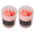 thumbnail image 2 of Juego de 2 velas de aromaterapia de soja, cera perfumada, regalo de cumpleaños para relajación, alivio del estrés, tipo B, fresa, 2 of 5