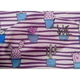 thumbnail image 5 of oneOone Cotton Poplin Purple Fabric Cactus Sewing Fabric By The Yard Printed Diy Clothing Sewing Supplies 56 Inch Wide, 5 of 6