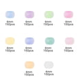 thumbnail image 2 of Unique Bargains 4mm Round Glass Beads for  Jewelry Making DIY Crafts Assorted Color, 2 of 7