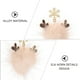 thumbnail image 2 of 1 par preciosos pendientes de Navidad alk aretes de bocina joyería de estilo navideño, 2 of 6