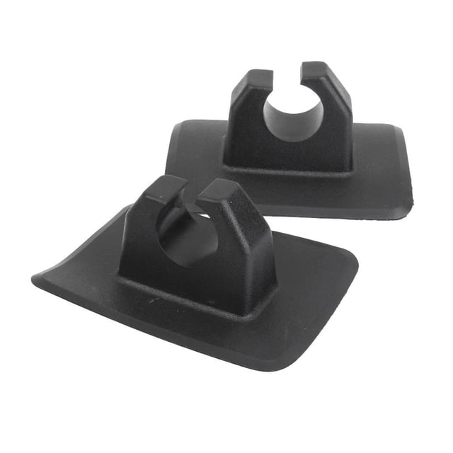 Soporte de remo shamjiam 2 uds PVC kayak canoa bote goma bote remo Keeper de montaje empuje varilla Clips negro