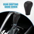 thumbnail image 2 of Unique Bargains Gear Shifting Knob Cover Automatic Transmission Lever Trim for BMW 328i Faux Leather Black Red Blue, 2 of 7