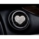 thumbnail image 5 of 4 clips de ventilación para ambientador de coche plateados para mujer, clip decorativo para ambientador de coche en forma de corazón, accesorios de ventilación para coche, adecuados para el interior del coche de mujer, la oficina y la decoración del hogar ER, 5 of 5