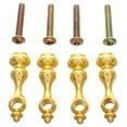 thumbnail image 4 of Shisuyan 4PCS Metal Spindles Furniture Connectors Post Caps Glass Railing Post Connector Cap Cabinets Spindles Spindles, 4 of 8
