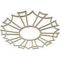 thumbnail image 2 of 32"OD x 11 1/4"ID x 3/8"T Augustus Wood Fretwork Pierced Ceiling Medallion, Red Oak, 2 of 3